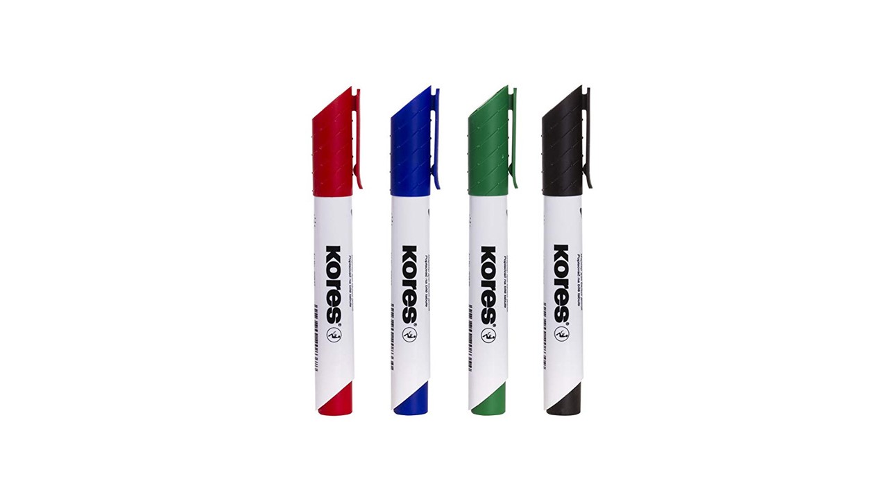 Kores set marcadores xw2 4 unds