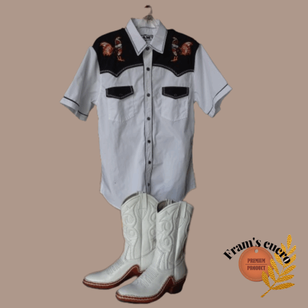 Combo!! Camisa Vaquera + Bota Vaquera