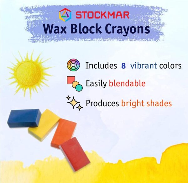 Crayola Bloque 24 Unidades Caja Madera, 100% Natural - Image 3