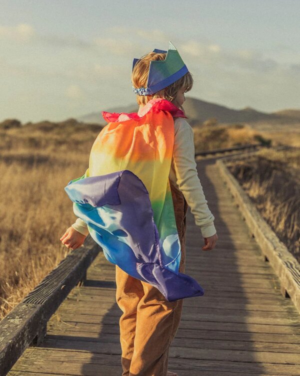 Capa de Seda Arcohiris (Sarah´s silks Rainbow Cape) - Image 5