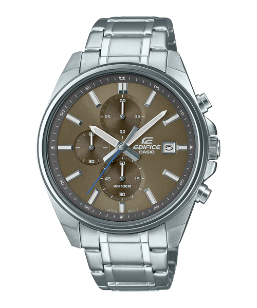 Reloj Edifice casual correa de acero inoxidable EFV-610D-5CV