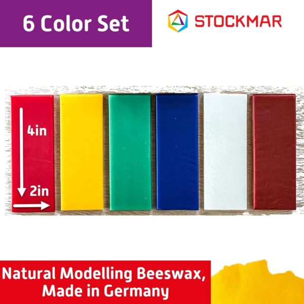 6 Unidades Cera Abeja Moldeable Stockmar - Image 3