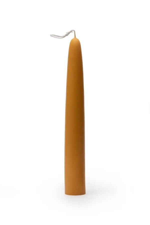 Candela 100% cera abeja, 11,81" x 1,57"