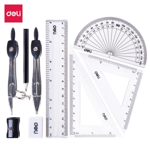 Deli-EG30695 Drafting Set 9 piezas 3005262