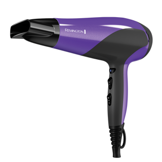 Remington secadora de cabello 1875 watts color morado con negro - D3190