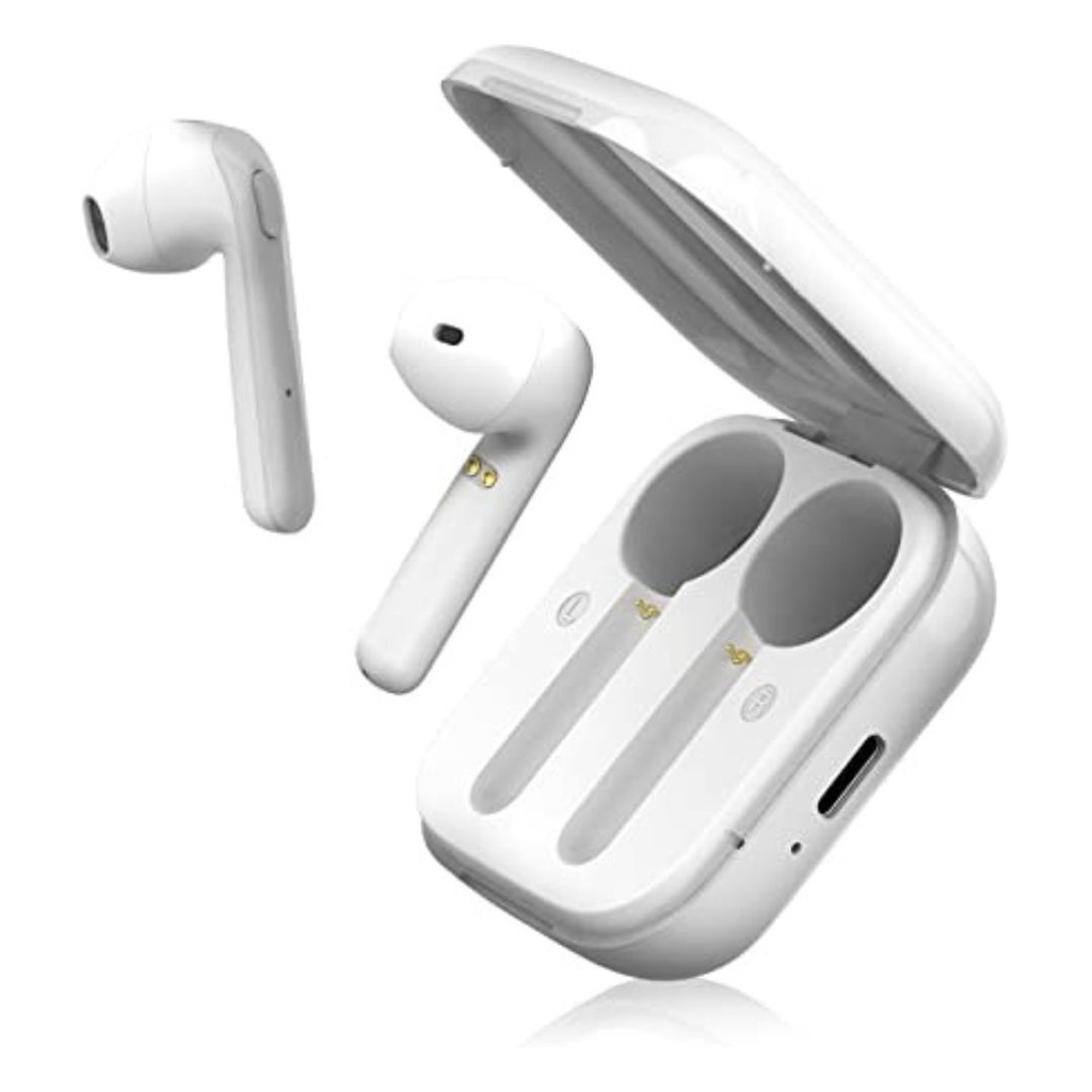 Audífonos Inalámbricos Blu Aria Pod Blancos BPI0001509 AST