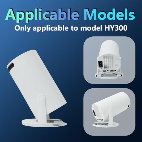 HY300PRO Mini proyector de montaje de techo compatible con proyector portátil HY300 PRO 4K techo redondo