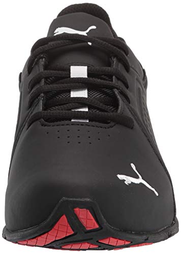 PUMA Tenis Viz Runner para hombre, Negro/Blanco
